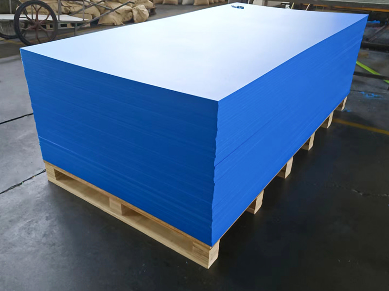 Lámina monocolor de HDPE impermeable para exteriores