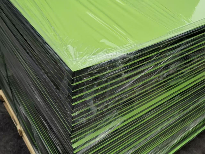 Sábana tipo sándwich de dos colores ignífuga de HDPE para interiores y exteriores